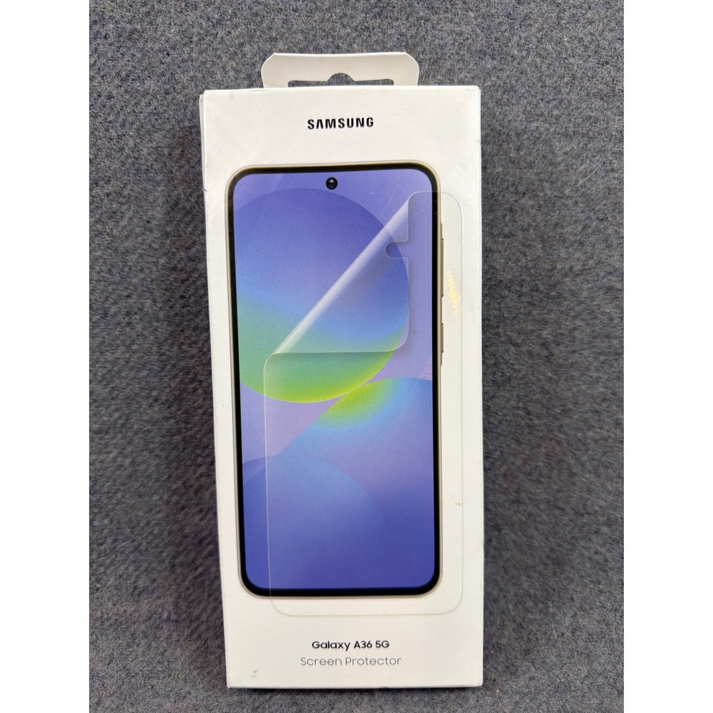 Samsung Official Screen Protector Galaxy A36 5G Clear 2-Pack EF-UA366 New‎